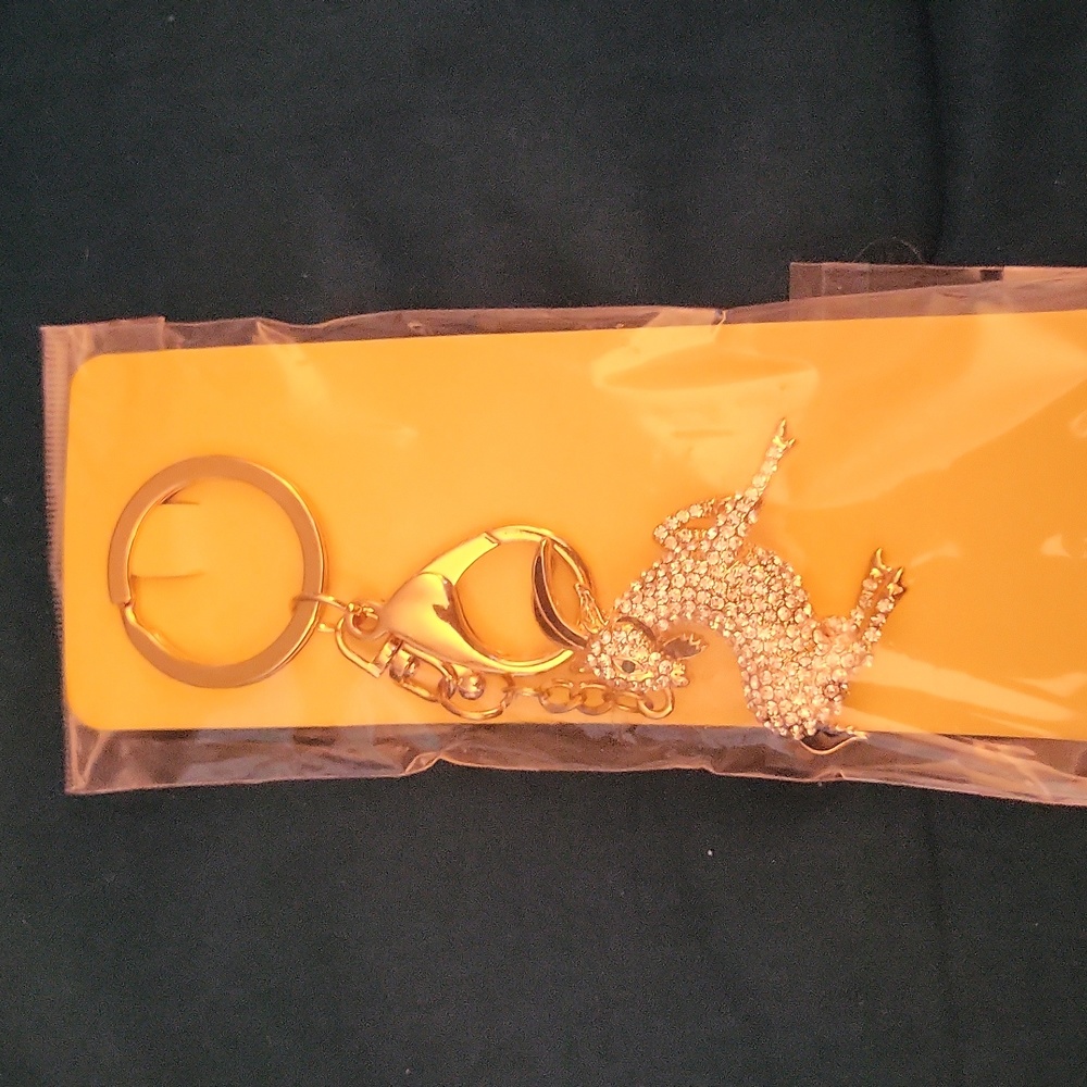 Capricorn goat keychain